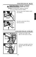 Предварительный просмотр 17 страницы Evenflo 53312418A Instructions Manual