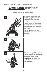 Предварительный просмотр 20 страницы Evenflo 53312418A Instructions Manual