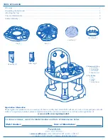 Preview for 2 page of Evenflo ExerSaucer Bouncing Barnyard Instructions Manual