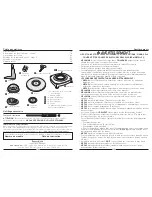 Preview for 9 page of Evenflo ExerSaucer Instructions Manual