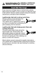 Preview for 8 page of Evenflo GoTime LX Owner'S Manual