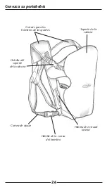 Предварительный просмотр 28 страницы Evenflo infant/breathable carrier Instructions Manual