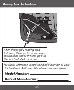 Preview for 120 page of Evenflo LiteMax 35 Owner'S Manual