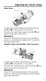 Preview for 5 page of Evenflo Natural fit carrier Instructions Manual