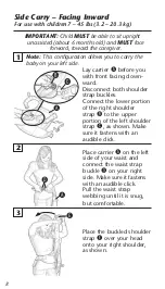 Preview for 10 page of Evenflo Natural fit carrier Instructions Manual