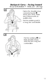 Preview for 15 page of Evenflo Natural fit carrier Instructions Manual