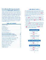 Preview for 2 page of Evenflo Triumph Advance Owner'S Manual