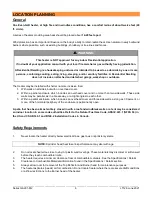 Preview for 6 page of EvenGlo GA201M2 Installation, Operation And Service Instructions