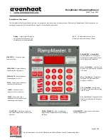 Предварительный просмотр 5 страницы Evenheat RampMaster II Operating Manual