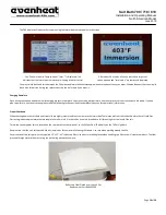 Предварительный просмотр 19 страницы Evenheat Salt Bath 709 Installation And Operating Manual