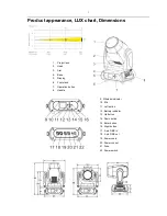 Preview for 3 page of Event Lighting M1B60W User Manual