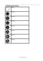 Предварительный просмотр 6 страницы Event Lighting M1H200W User Manual