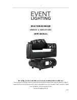 Предварительный просмотр 1 страницы Event Lighting M6B10RGBW User Manual