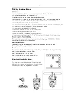 Preview for 2 page of Event Lighting M7W15RGBW User Manual