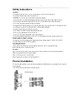 Предварительный просмотр 2 страницы Event Lighting PANBEAM4x4x10 User Manual