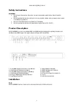 Предварительный просмотр 2 страницы Event Lighting SPLIT228RDM User Manual