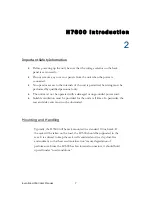 Preview for 7 page of Eventide H7600 Operating Manual