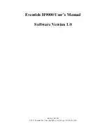 Предварительный просмотр 1 страницы Eventide H9000 User Manual