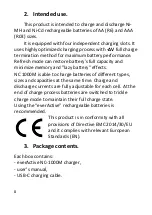 Preview for 8 page of everActive NC 1000M User Manual