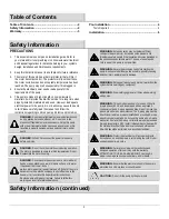 Предварительный просмотр 2 страницы Everbilt 1001 600 442 Use And Care Manual