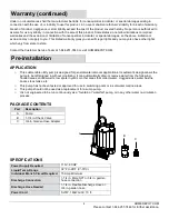 Preview for 4 page of Everbilt 1004181630 Use And Care Manual