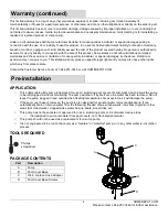 Preview for 4 page of Everbilt 1004181632 Use And Care Manual