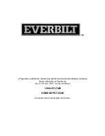 Предварительный просмотр 20 страницы Everbilt 1004181634 Use And Care Manual