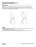 Предварительный просмотр 6 страницы Everbilt CSP010 Use And Care Manual