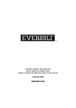 Preview for 16 page of Everbilt DPJC125 Use And Care Manual