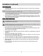 Preview for 10 page of Everbilt EFSUB10-122HD Use And Care Manual