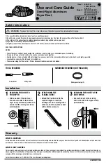 Everbilt MFX42CULXHD Use And Care Manual предпросмотр