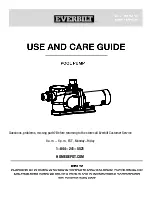 Preview for 1 page of Everbilt SPP15002 Use And Care Manual