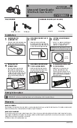 Предварительный просмотр 1 страницы Everbilt TD48PMKHD6 Use And Care Manual