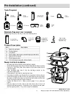 Предварительный просмотр 5 страницы Everbilt THD1055 Use And Care Manual