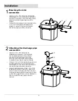 Предварительный просмотр 6 страницы Everbilt THD1055 Use And Care Manual