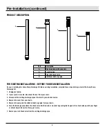 Preview for 4 page of Everbilt THD1090 Use And Care Manual