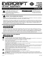 Preview for 7 page of Evercraft 776-2007 Manual