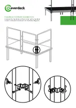 Предварительный просмотр 13 страницы Everdeck Staging VERSA 750 DECK Assembly Manual