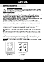 Предварительный просмотр 5 страницы Everdure CBEE652 Installation, Operation & Maintenance Instructions Manual