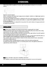 Предварительный просмотр 8 страницы Everdure CBGS921 Installation, Operation & Maintenance Instructions Manual