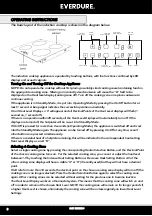 Preview for 8 page of Everdure CBIE622 Installation, Operation & Maintenance Instructions Manual