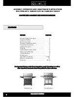 Предварительный просмотр 2 страницы Everdure DAINTREE ESEE Assembly, Operation & Maintenance Instructions