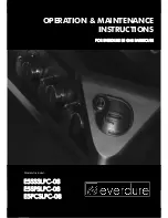 Everdure E5PCSLPC-08 Operation & Maintenance Instructions Manual preview