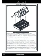 Preview for 16 page of Everdure MURRAY ESEE Assembly Operation Maintenance Manual