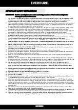 Preview for 3 page of Everdure OBEGS601 Installation, Operation & Maintenance Instructions Manual