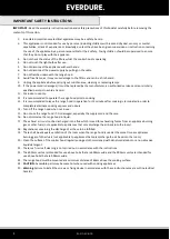 Preview for 3 page of Everdure RBES622 Installation, Operation & Maintenance Instructions Manual