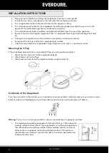 Предварительный просмотр 5 страницы Everdure RBES692 Installation, Operation & Maintenance Instructions Manual