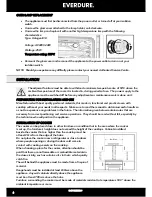 Предварительный просмотр 6 страницы Everdure UFCW661 Installation, Operation & Maintenance Instructions Manual