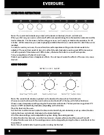 Предварительный просмотр 8 страницы Everdure UFCW661 Installation, Operation & Maintenance Instructions Manual