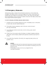 Preview for 6 page of EVEREADY B1-5.1-48 User Manual